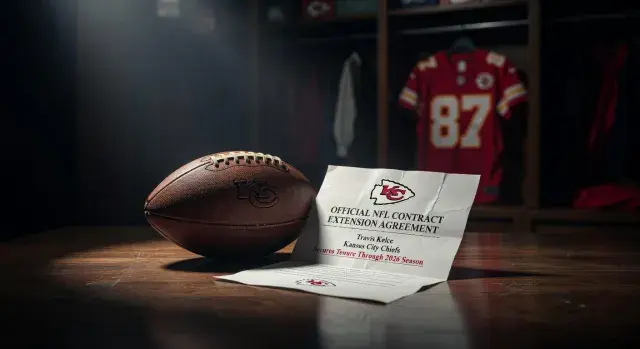 Travis Kelce's two-year extension with Chiefs secures tenure through 2026 season
